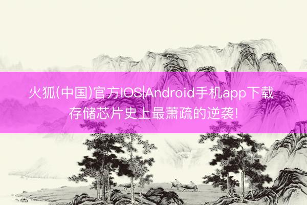 火狐(中国)官方IOS|Android手机app下载 存储芯片史上最萧疏的逆袭!