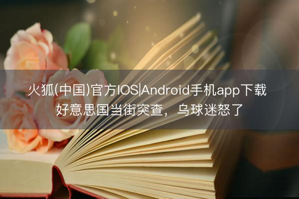 火狐(中国)官方IOS|Android手机app下载 好意思国当街突查，乌球迷怒了